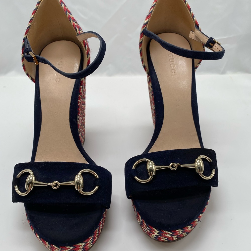 Carolina Braided-Rope Wedge Sandal